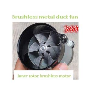 FREE SHIPPING 380W 24A Metal culvert fan Internal rotor brus
