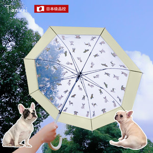 天玮伞业雨伞透明伞自动便携大号长柄直杆晴雨伞简约网红加固加大