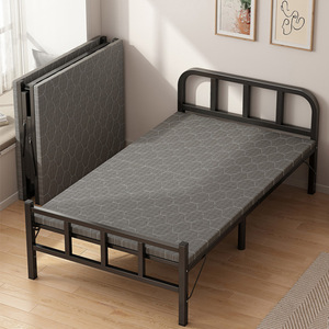 青飞尚品折叠床家用单人简易床加床1.2米加固午休小床出租屋铁床
