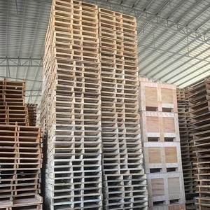 天津二手实木托盘工厂叉车货架木栈板物流卡板垫仓板地台板木托板
