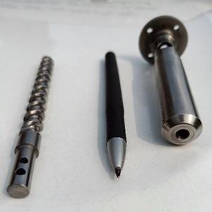 微型小型挤出机螺杆炮筒 注塑机螺杆拉丝 输送 色母机 丝杆3D打印