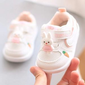回力女宝宝学步鞋春季公主鞋春秋款软底包头0-2周岁婴儿学步鞋软