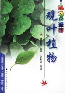 飘逸多姿的观叶植物谢彩云编著天津科学技术出版社