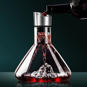 冰山醒酒器红酒杯家用套装高端醒酒瓶高颜值葡萄酒分酒器壶高级感