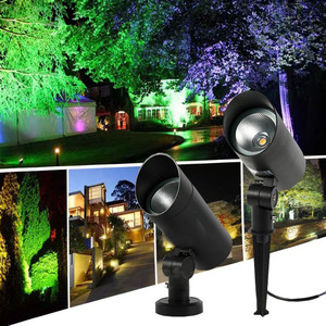 LED照树灯景观绿化射灯户外防水投光灯插地灯室外园林亮化草坪灯