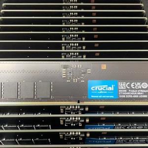 全新Crucial/英睿达 16G DDR5 4800MHz 台式机内存CT2K16G48C40U5