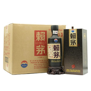 【2016年】贵州茅台股份 赖茅传承棕53度500ml酱香型白酒礼盒装