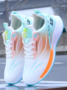 耐克2024春夏季新款韩版潮鞋碳板网布透气休闲跑步鞋男运动鞋学生