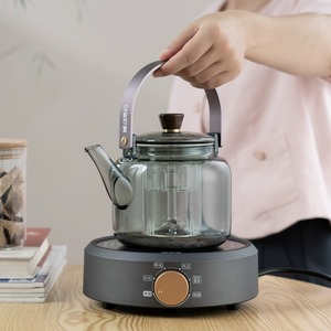 悦可堂电陶炉玻璃壶煮茶器家用多功能迷你小型电磁炉烧水壶煮茶炉