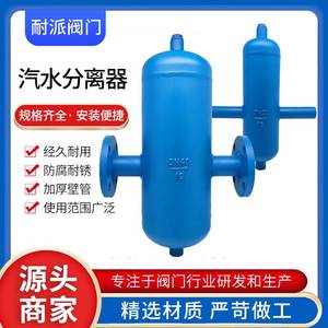 汽水分离器汽水分离器蒸汽管道调试配件水汽液自动压力汽水分离器