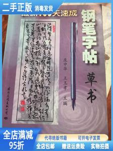 现货：草书100天速成钢笔字帖 庞中华 王玉孝 国际文化出版公司97