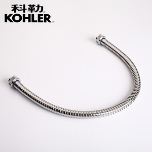 科勒kohler淋浴花洒50CM软管短管原装淋浴柱连接管配件1111667-CP