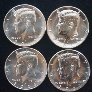 50美分肯尼迪老鹰币2023年版全新拆封DP版美国纪念币