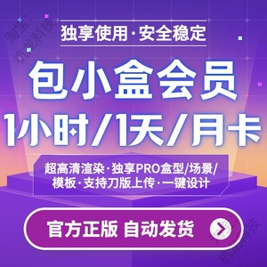 包小盒vip会员pro专业版一天1小时月卡30天 稳定独享【自动发货】