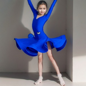 维妮舞2024少儿拉丁舞规定比赛舞服女童专业新款国际标准赛服舞裙