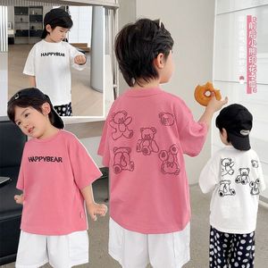 巴拉巴柆小板牙男童印花短袖t恤夏款夏装婴儿童装宝宝小童半袖上