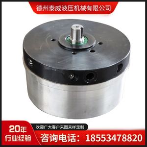 超高压径向柱塞泵0-150PM可定制单双排压力泵低噪音小型机床油泵