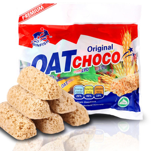 马来西亚进口燕麦酥果仁牛奶杂粮巧克力能量棒年货喜糖食品代可可