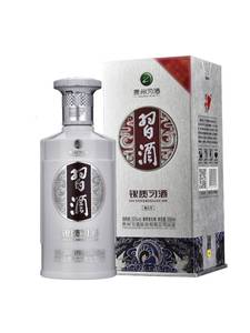 贵州习酒银质第三代酱香型53度500ml整箱送礼白酒正品百亿补贴