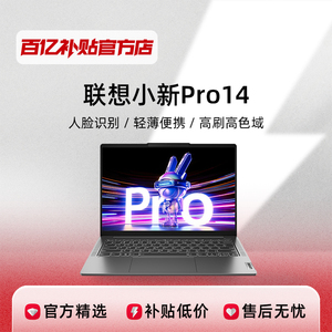 Lenovo/联想小新 Pro14/16 轻薄便携 商务办公学生学习笔记本电脑
