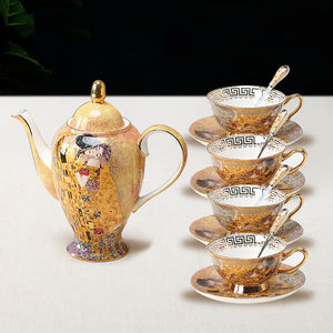 LIFEEYES轻奢欧式宫廷风名画系列咖啡杯碟套装骨瓷下午茶茶具小奢