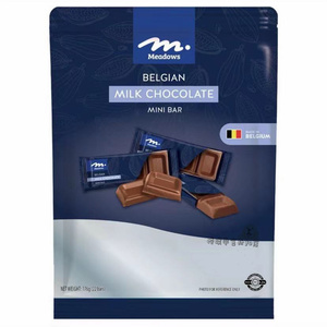 香港代购 Meadows比利时进口牛奶巧克力袋装176g休闲零食朱古力