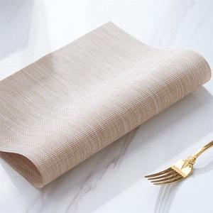 加厚日式黑白条纹西餐垫PVC餐桌垫隔热垫碗垫子餐布盘垫杯垫