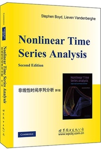 【正版】 非线性时间序列分析（第2版） 坎兹 世界图书出版公司