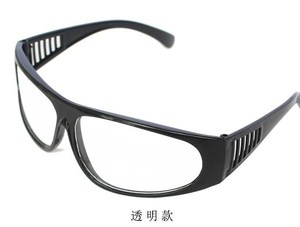 劳保眼镜玻璃防护男平光普通墨镜风沙镜片车工电工防护镜电气焊