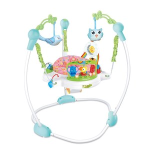 儿童多功能带灯光音乐秋千健身架 婴儿跳跳椅  亚马逊跨境玩具