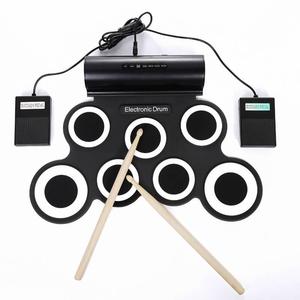 iWord诺艾 手卷电子鼓便携式USB演示练习架子鼓DTX电鼓游戏学习鼓