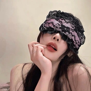 蕾丝眼罩情趣蒙眼女神器黑色性感禁欲系遮光性感遮眼丝带情侣眼罩