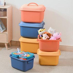 纳箱家用收纳零食盒宝宝婴儿装衣服衣物大容量整理玩具收揽箱箱子