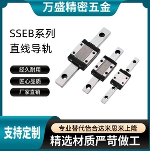 SSEBL SSE2B SSEB 16-70 100 110 150不锈钢微型直线导轨滑块替代