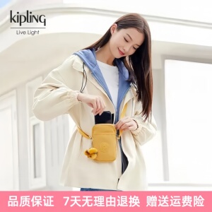 kipling手机包迷你女士斜挎包凯普林轻巧单肩小号零钱包猴子防水