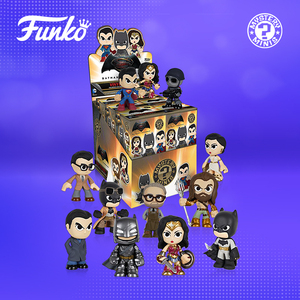 Funko POP英雄DC蝙蝠侠大战超人盲盒手办海王装甲战衣玩具公仔