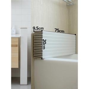 TOPRE日本进口折叠浴缸盖家用浴室泡澡保温盖置物架盖板防尘盖