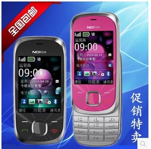 Nokia/诺基亚7230滑盖经典怀旧按键移动联通音乐学生老人备用手机