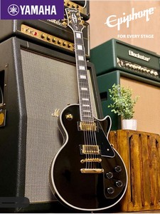 雅马哈Epiphone黑卡电吉他Les Paul/SG Custom LP Gibson吉普森易