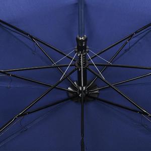 56寸二折铁骨高尔夫伞男士超大商务便携晴雨伞两用折叠纯色多色高