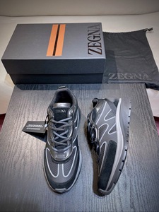 意大利直邮ZEGNA/杰尼亚2024新款男士休闲增高舒适运动鞋跑鞋时尚