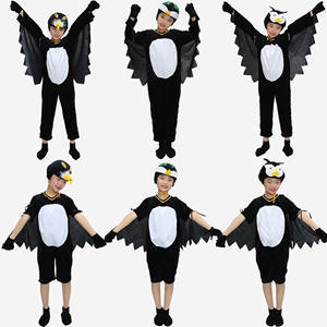 小燕子演出服儿大童动物燕子衣服小鸟老鹰海燕幼儿园卡通表演服装