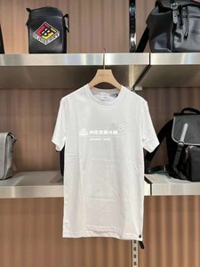 【小花生意大利】bbr巴宝莉 男士B标新款T恤