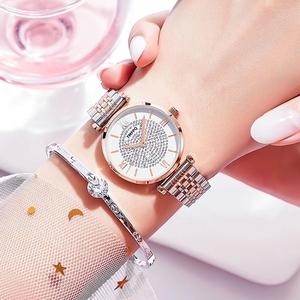 瑞士正品满天星新款手表女全自动机械表防水女式手表高端轻奢小众