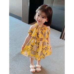 巴拉巴柆一2两岁女宝宝夏装儿童2024新款女童连衣裙子夏款季公主