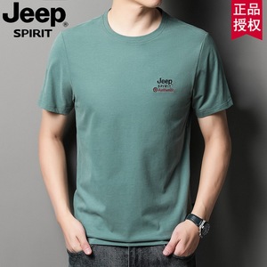 JEEP吉普2022夏季新款士短袖T恤圆领休闲日常商务22MA456TS3168