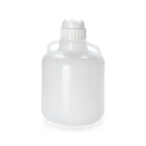 Nalgene/耐洁 25L 细口大瓶 带手柄  LDPE 白色PP螺旋盖2210-0065