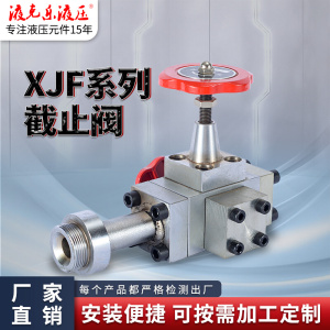 液压截止阀 XJF系列蓄能器专用截止阀 蓄能器截止阀