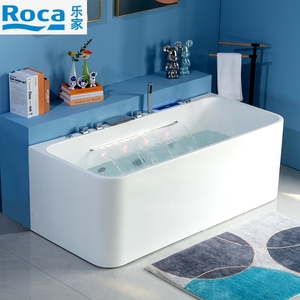 ROCA乐家卫浴品胜亚克力浴缸智能恒温按摩加热智能家用小户型泡泡
