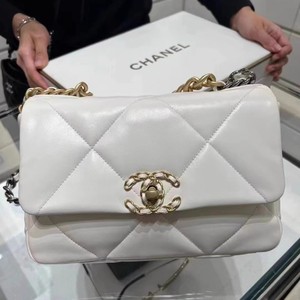 【99新】Chanel香奈儿女包19bag口盖包单肩手提斜挎包女包链条包